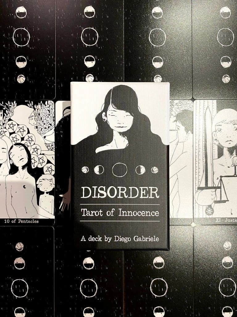 A book cover with pictures of people and the words " disorder "