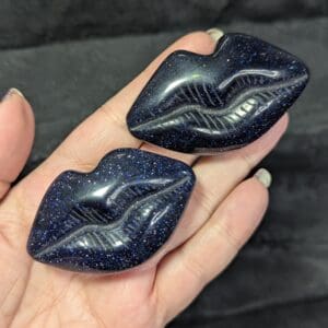 Blue Goldstone Lips